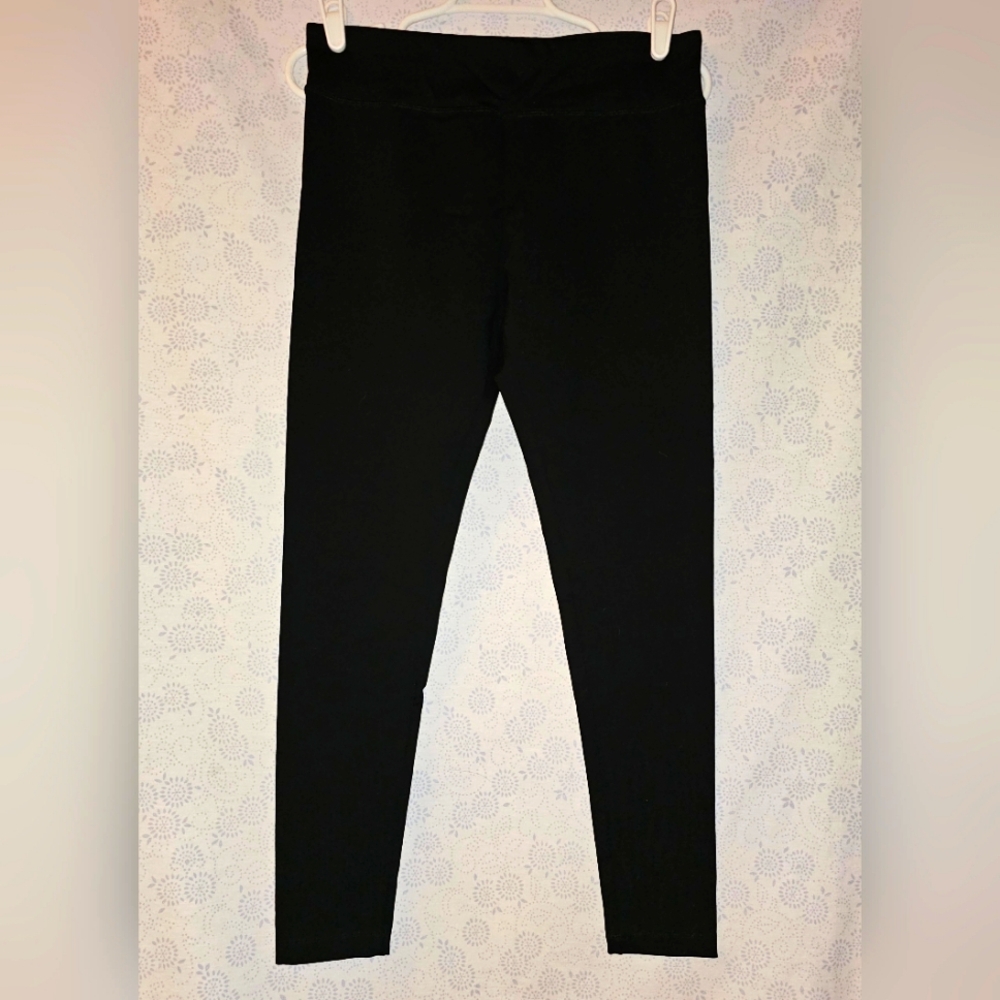 Danskin Women’s Leggings Large Black Activewear Workout Pants Yoga